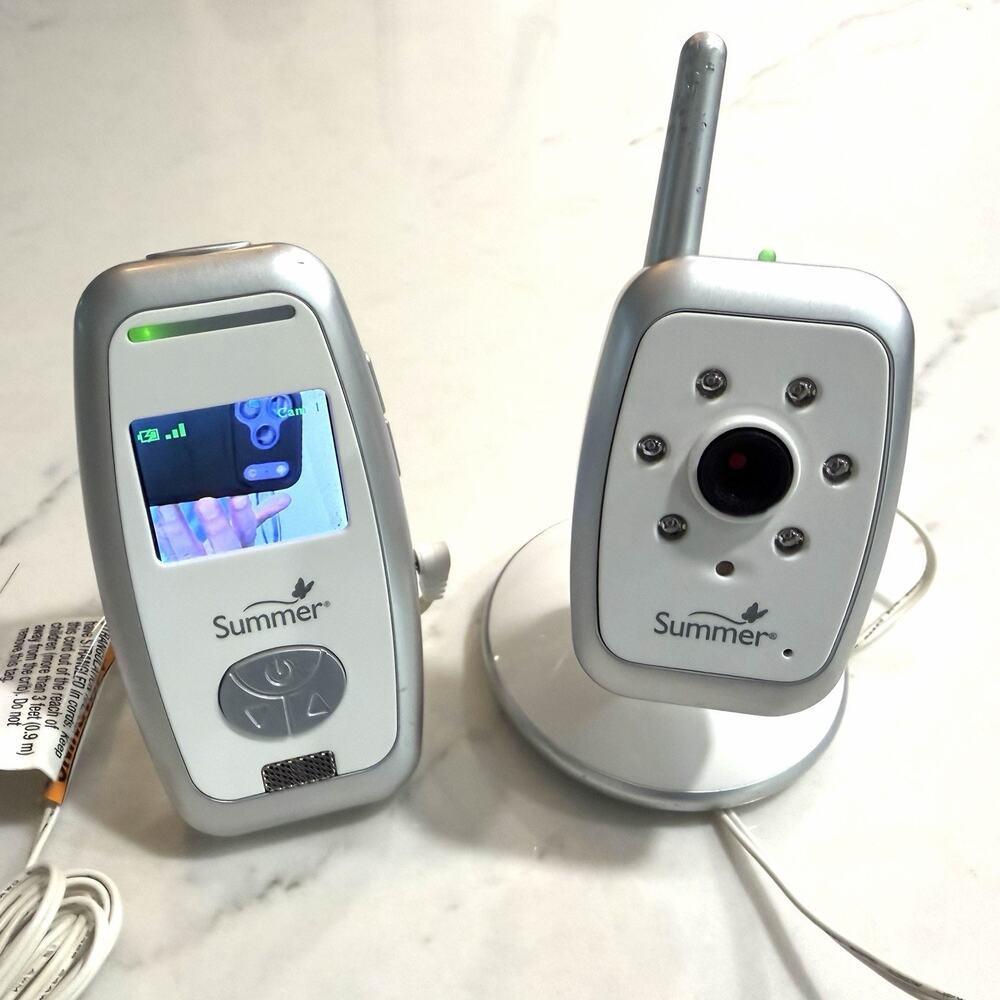 Summer Infant Baby Monitor Video Audio Camera Parent Unit Night Vision Tested